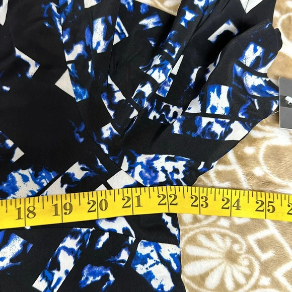 NWT Mossino Diagonal print Dress SzXl - Picture 9 of 10